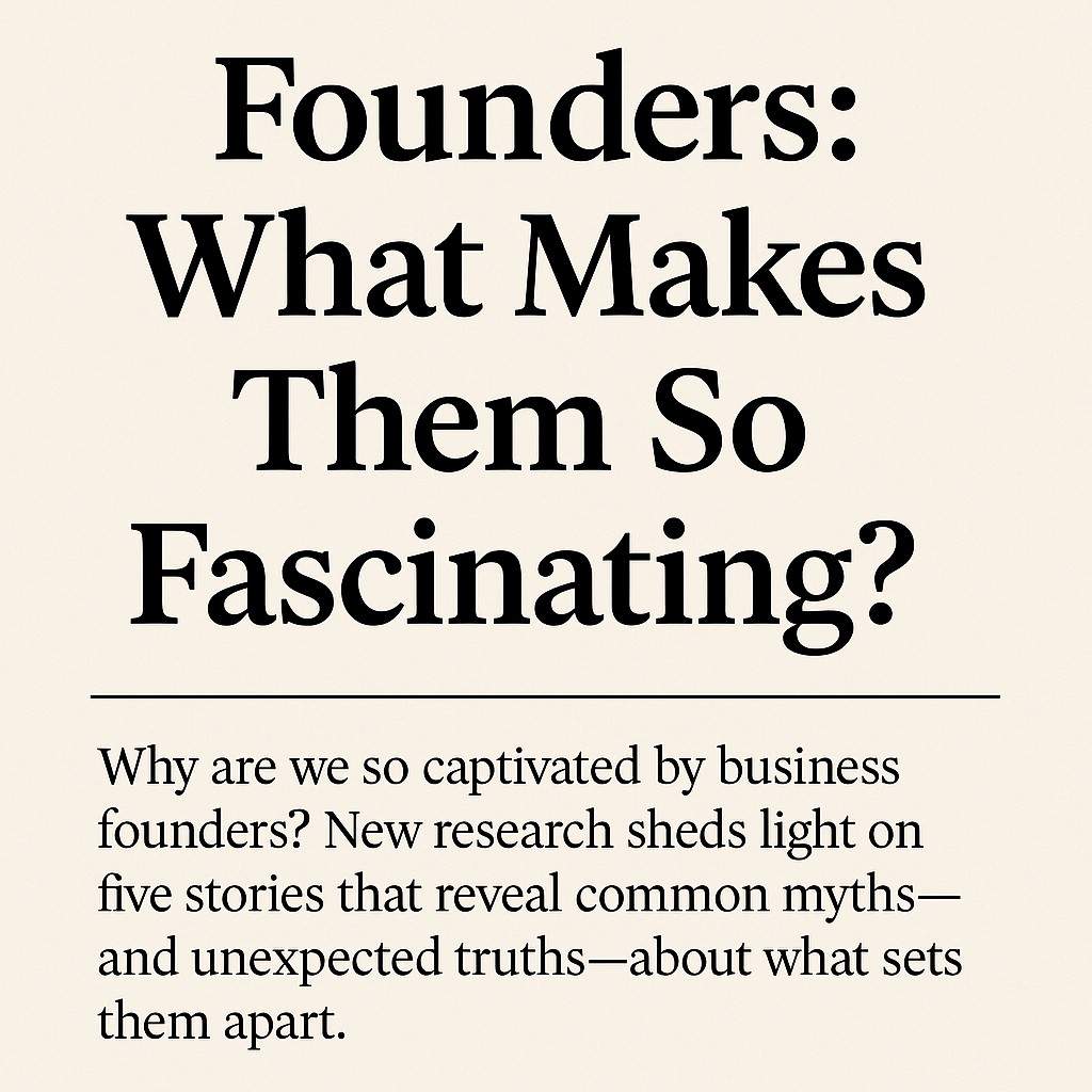 Founders: What Makes Them So Fascinating?
